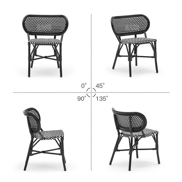 Stackable Aluminum Terrace Outdoor Chair High Quality