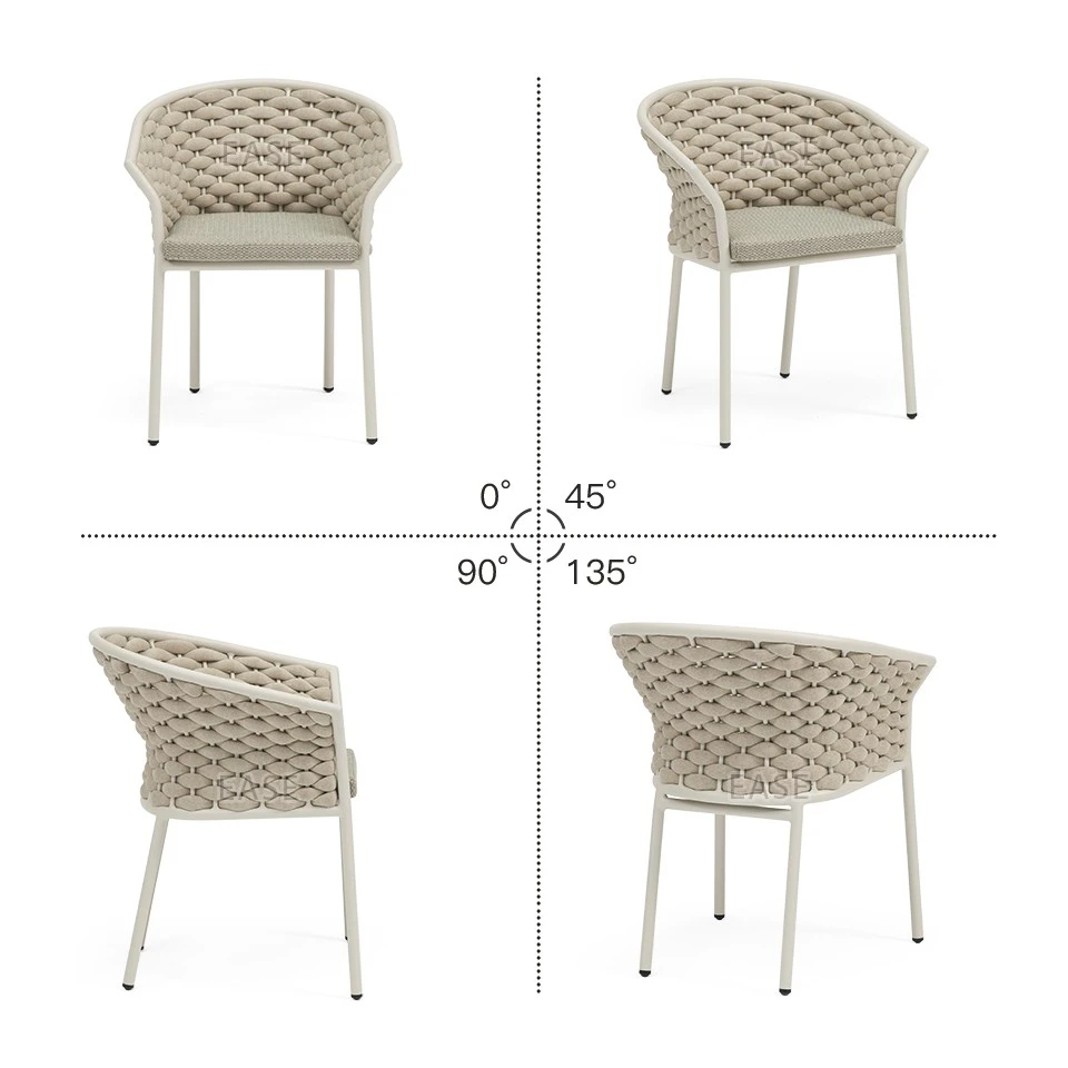 Rope Outdoor Dining Chairs high quality