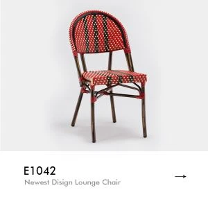French Bistro Chair Bamboo look Style